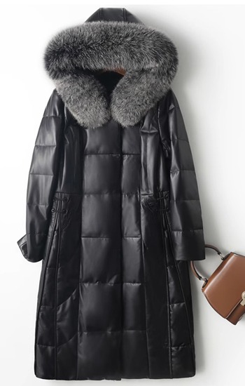 MAX* *STOUTER Sheepskin, fur fox fur, lining goose down [New product in the day]