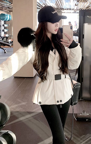 MON* *ST OUTER fox fur, duck hair [new product]